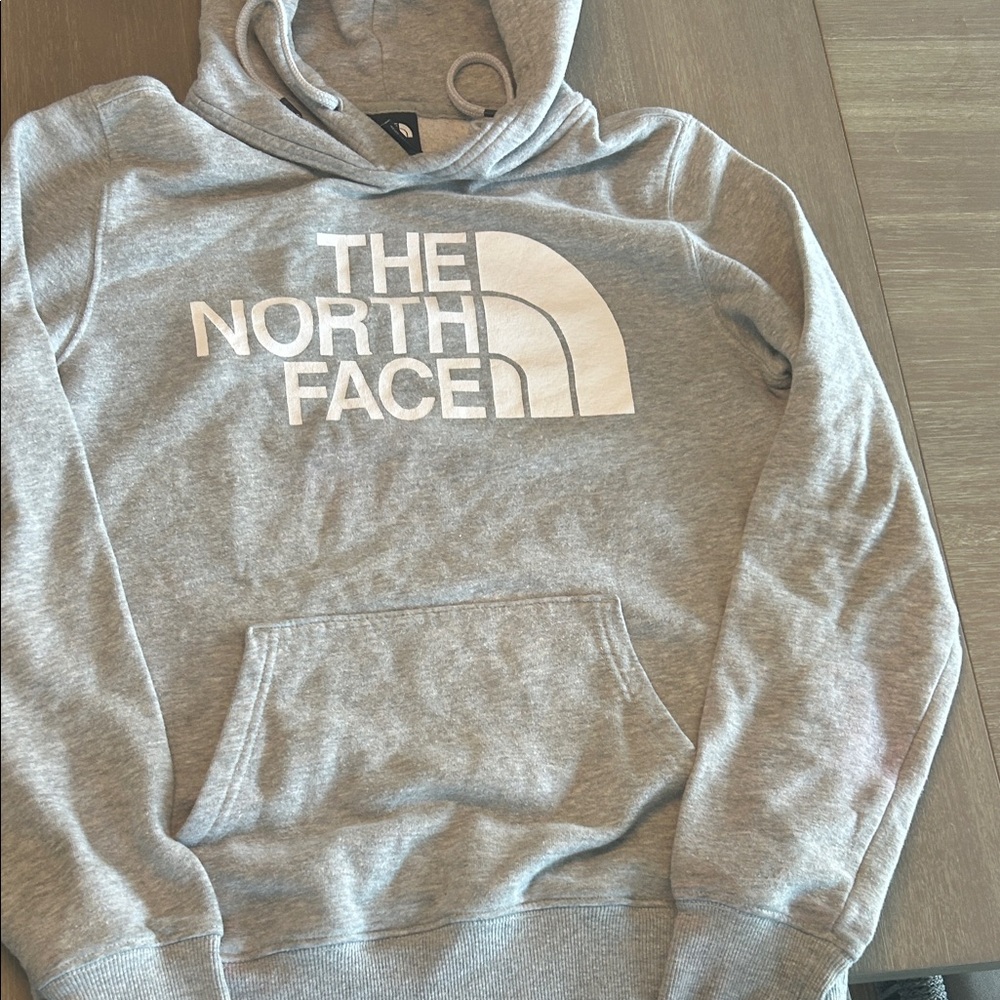The‎ North Face Light Gray Men's hoodie